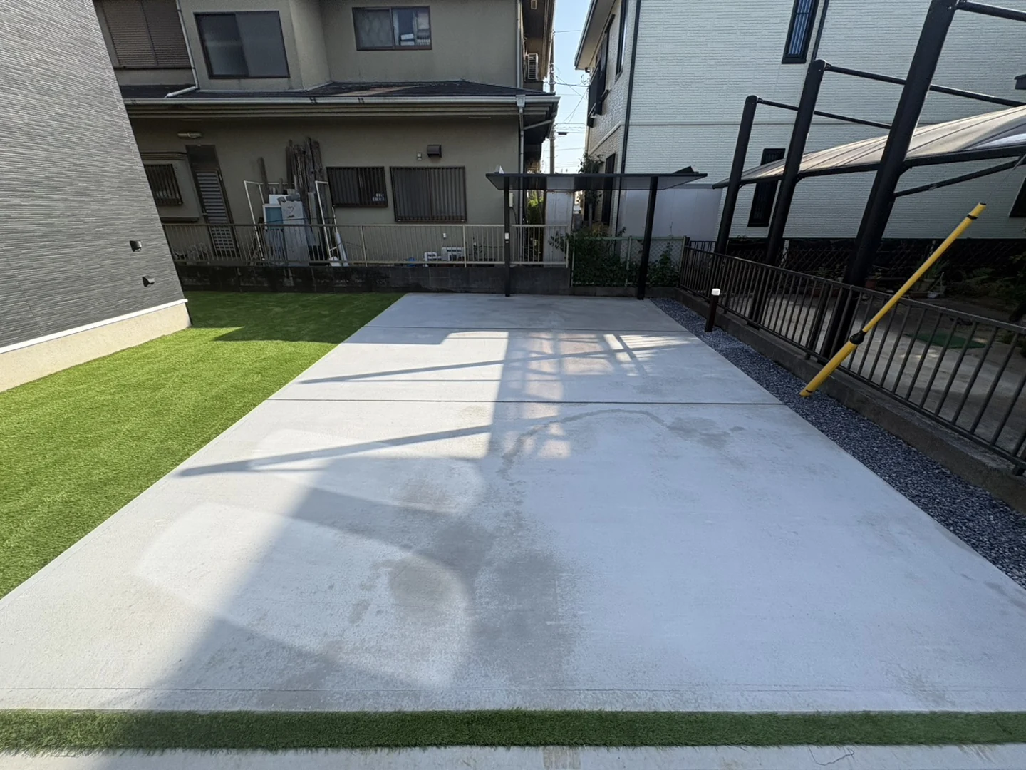 埼玉県上尾市の新築外構工事 施工写真3