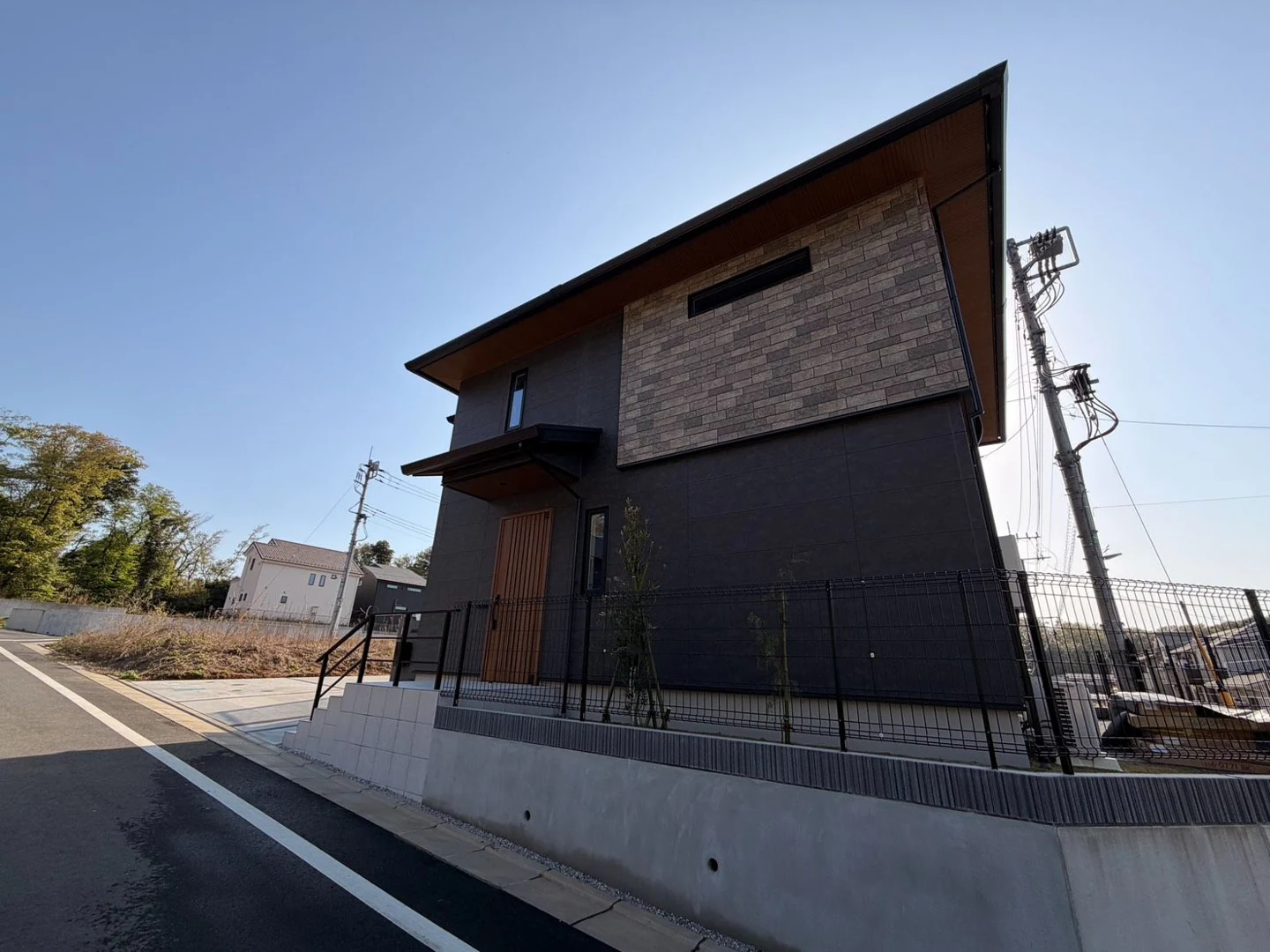 東京都稲城市の新築外構工事 施工写真3