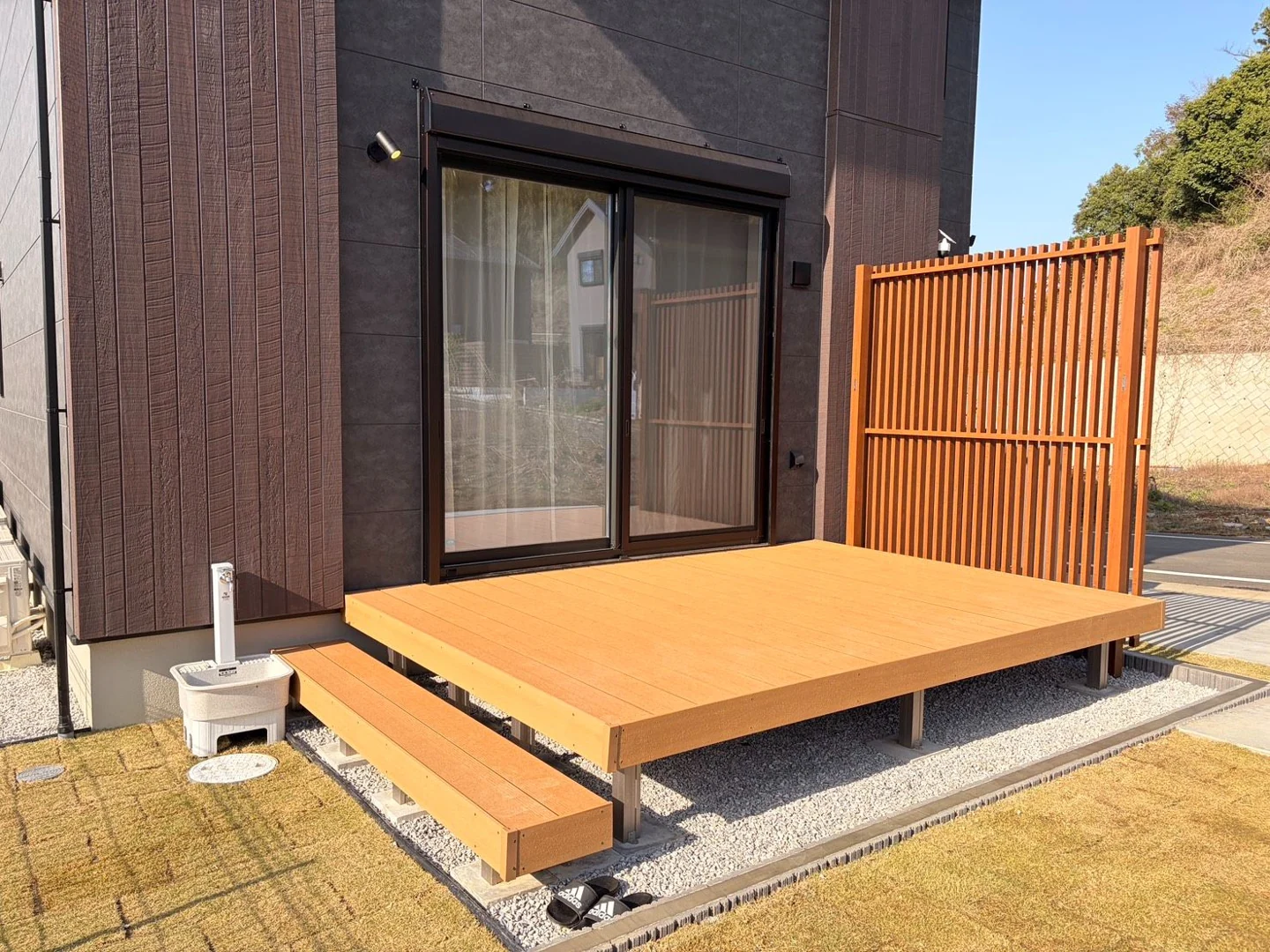 東京都稲城市の新築外構工事 施工写真5