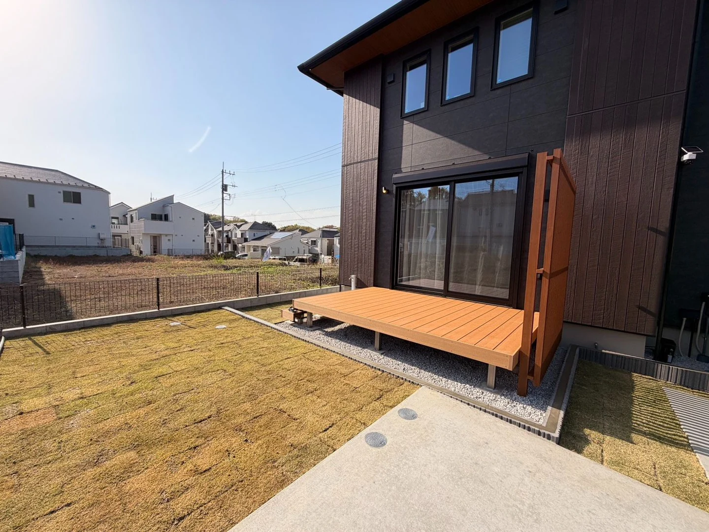 東京都稲城市の新築外構工事 施工写真6